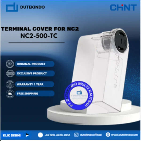 CHINT TERMINAL COVER FOR NC2 Terminal Cover to fit NC2-225  to NC2-500 NC2-500-TC Terminal Shroud