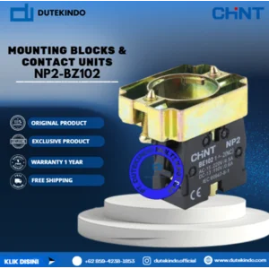 CHINT MOUNTING BLOCKS & CONTACT UNITS NC Contact Unit and Mounting Block NP2-BZ102 Contact Block