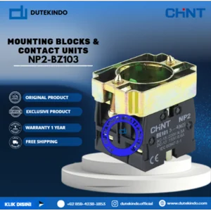 CHINT MOUNTING BLOCKS & CONTACT UNITS 2 NO Contact Unit and Mounting Block NP2-BZ103 Contact Block