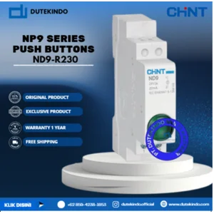 CHINT NP9 SERIES PUSH BUTTONS Red 230V ND9-R230 Push Button Switch