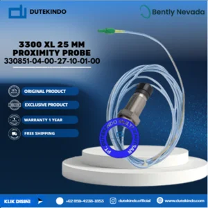 Bently Nevada 3300 XL 25 mm Proximity Probe 330851-04-00-27-10-01-00 Kabel Probe