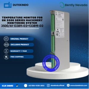 Bently Nevada Temperature Monitor For BN 3500 Series Machinery Monitoring System 3500/61 133811-02+133819-02 Condition Monitoring
