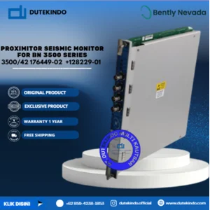 Bently Nevada Proximitor Seismic Monitor For BN 3500 Series 3500/42 176449-02  +128229-01 Condition Monitoring
