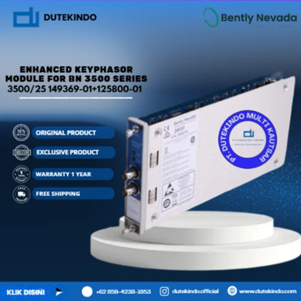 Bently Nevada Enhanced Keyphasor Module For BN 3500 Series 3500/25 149369-01+125800-01 Power Control Modules
