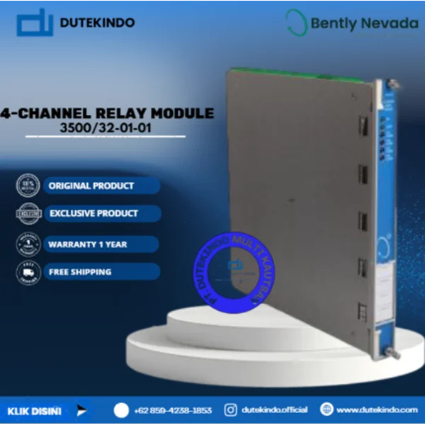 Bently Nevada 4-Channel Relay Module 3500/32-01-01 Relay Module