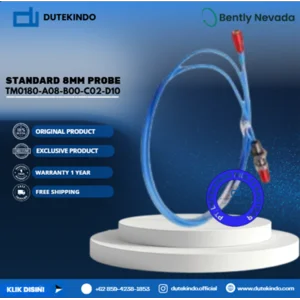 Bently Nevada Standard 8mm Probe TM0180-A08-B00-C02-D10 Kabel Probe