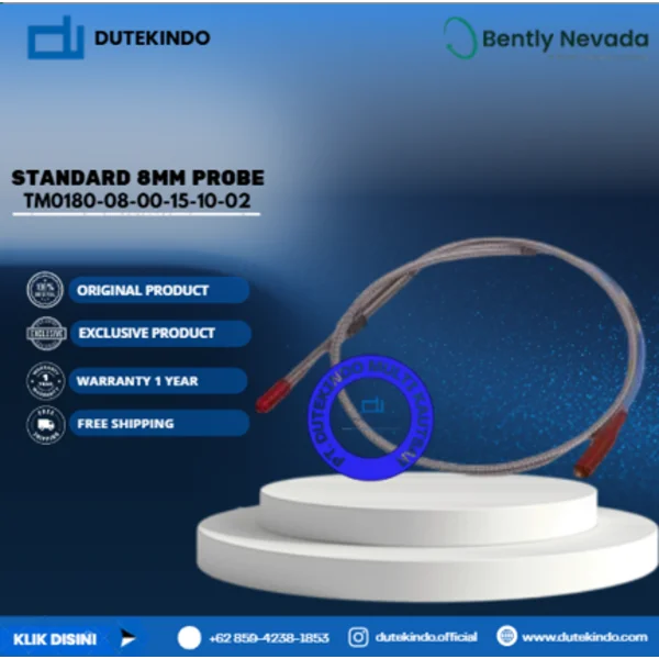 Bently Nevada Standard 8mm Probe TM0180-08-00-15-10-02 Kabel Probe