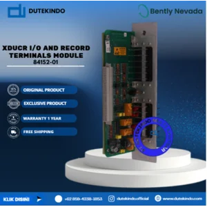 Bently Nevada XDUCR I/O and Record Terminals Module 84152-01 Relay Module