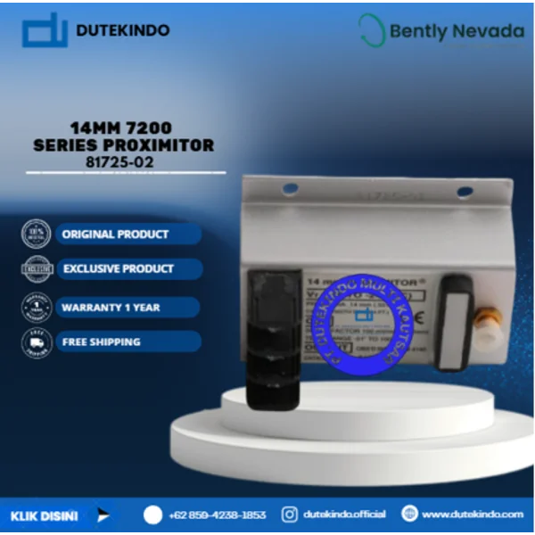 Bently Nevada 14mm 7200 Series Proximitor 81725-02 Sensor Jarak