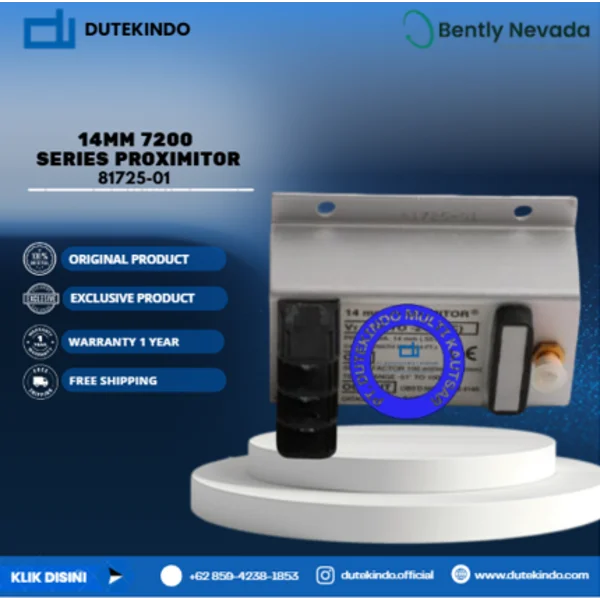 Bently Nevada 14mm 7200 Series Proximitor 81725-01 Sensor Jarak