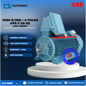 ABB 1500 r/min = 4 poles 690 V 50 Hz AXR 315MD4 310142 380KW 1490 Speed Electric Motor 3 Phase