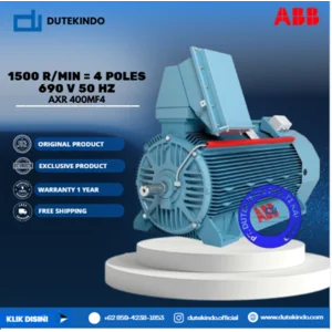 ABB 1500 r/min = 4 poles 690 V 50 Hz AXR 400MF4 400144 630KW 1487 Speed Electric Motor 3 Phase