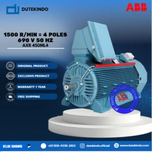 ABB 1500 r/min = 4 poles 690 V 50 Hz AXR 450ML4 450143 1000KW 1490 Speed Electric Motor 3 Phase