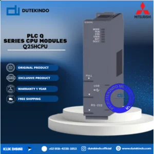 Mitsubishi PLC Q Series CPU Modules High-end CPU Q25HCPU PLC / Programmable Logic Controller