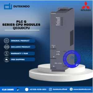 Mitsubishi PLC Q Series CPU Modules Universal model CPU (Built-in USB) Q03UDCPU PLC / Programmable Logic Controller