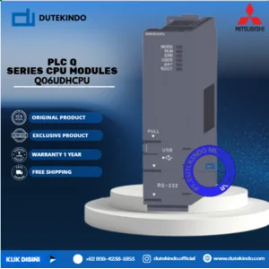 Mitsubishi PLC Q Series CPU Modules Universal large system CPU Q06UDHCPU PLC / Programmable Logic Controller
