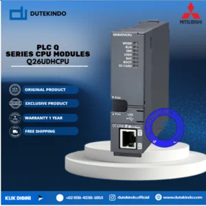 Mitsubishi PLC Q Series CPU Modules Advanced performance CPU Q26UDHCPU PLC / Programmable Logic Controller
