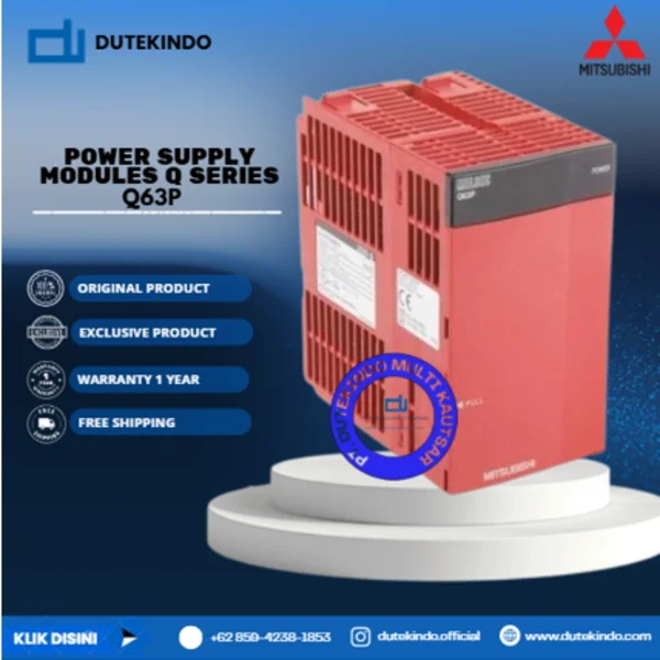 Mitsubishi Power Supply Modules Q Series Untuk sistem besar Q63P Power Supply Industri