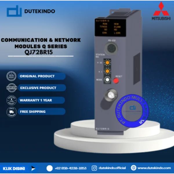 Mitsubishi Communication & Network Modules Q Series Profibus-DP Master QJ72BR15 PLC / Programmable Logic Controller