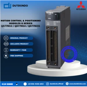Mitsubishi Motion Control & Positioning Modules Q Series Advanced Motion Controlle QD77MS2 / QD77MS4 / QD77MS16 Positioning Controller
