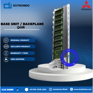 Mitsubishi Base Unit / Backplane Medium system Q68B PLC / Programmable Logic Controller