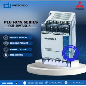 Mitsubishi PLC FX1S Series 16 input 14 output transistor 100–240 VAC FX1S-30MT/ES-A PLC / Programmable Logic Controller