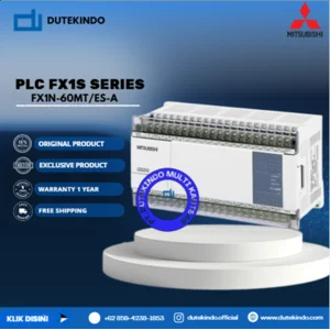 Mitsubishi PLC FX1N Series 36 input 24 output transistor 100–240VAC FX1N-60MT/ES-A PLC / Programmable Logic Controller