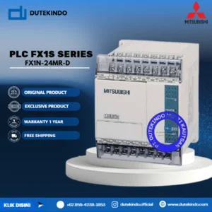 Mitsubishi PLC FX1N Series Catu daya DC keluaran relai FX1N-24MR-D PLC / Programmable Logic Controller