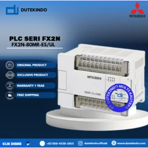 Mitsubishi PLC Seri FX2N FX2N-80MR-ES/UL PLC / Programmable Logic Controller