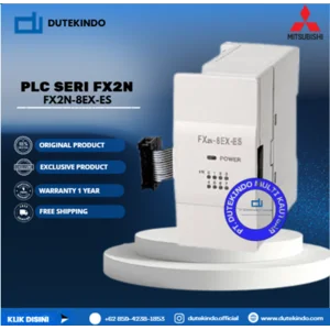 Mitsubishi PLC Seri FX2N Ekspansi I/O Digital FX2N-8EX-ES PLC / Programmable Logic Controller
