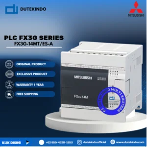 Mitsubishi PLC FX3G Series Transistor 8 input / 6 output 100–240 VAC FX3G-14MT/ES-A PLC / Programmable Logic Controller