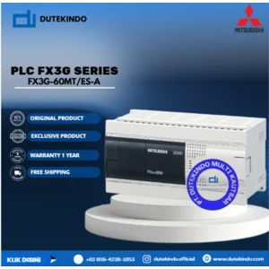 Mitsubishi PLC FX3G Series 36 input / 24 output transistor FX3G-60MT/ES-A PLC / Programmable Logic Controller