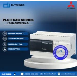 Mitsubishi PLC FX3G Series 36 input / 24 output relay FX3G-60MR/ES-A PLC / Programmable Logic Controller
