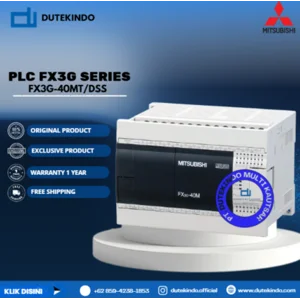 Mitsubishi PLC FX3G Series Daya input 24VDC output transistor FX3G-40MT/DSS PLC / Programmable Logic Controller