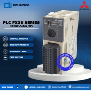 Mitsubishi PLC FX3U Series FX3UC-16MR/DS PLC / Programmable Logic Controller