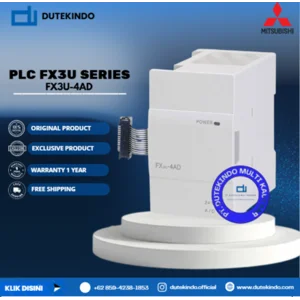 Mitsubishi PLC FX3U Series FX3U-4AD PLC / Programmable Logic Controller