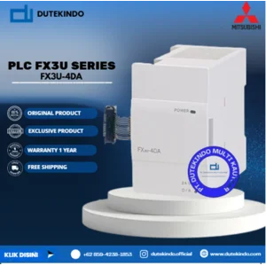 Mitsubishi PLC FX3U Series FX3U-4DA PLC / Programmable Logic Controller