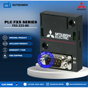 Mitsubishi PLC FX5 Series Komunikasi RS-232C (1 saluran) FX5-232-BD PLC / Programmable Logic Controller