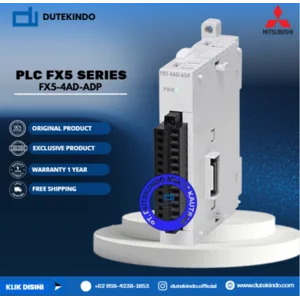 Mitsubishi PLC FX5 Series Input analog 4 saluran FX5-4AD-ADP PLC / Programmable Logic Controller