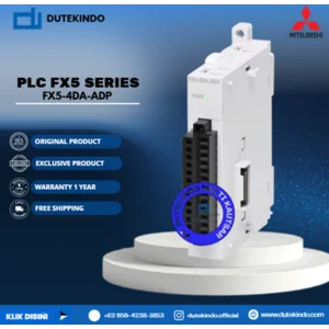 Mitsubishi PLC FX5 Series Output analog 4 saluran FX5-4DA-ADP PLC / Programmable Logic Controller