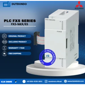 Mitsubishi PLC FX5 Series 16 input (sink/source) FX5-16EX/ES PLC / Programmable Logic Controller