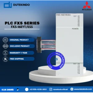 Mitsubishi PLC FX5 Series 16 transistor keluaran (sumber) FX5-16EYT/ESS PLC / Programmable Logic Controller
