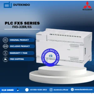 Mitsubishi PLC FX5 Series Relai 16 input + 16 output FX5-32ER/ES PLC / Programmable Logic Controller