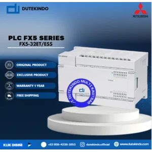Mitsubishi PLC FX5 Series 16 transistor input + 16 transistor output FX5-32ET/ESS PLC / Programmable Logic Controller