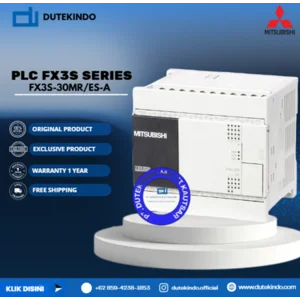 Mitsubishi PLC FX3S Series 30 Input/Output Output Relai 100–240V AC FX3S-30MR/ES-A PLC / Programmable Logic Controller