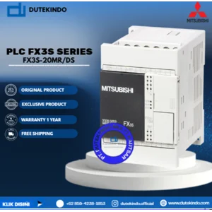 Mitsubishi PLC FX3S Series 20 Input/Output Output Relay 24V DC FX3S-20MR/DS PLC / Programmable Logic Controller