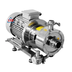Pastes Emulsifying Pump/sauce Homogenizing Inline Mixer/mayonnaise high shear dispersal emulsifier