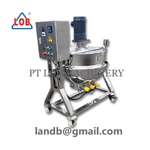 Tangki Stainless Jacketed Kettle 200L Ss304 