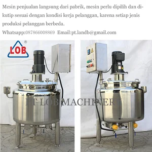 300L 1.5KW mixing tank chocolate bath soap beverage production
