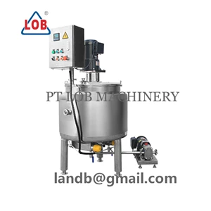 Industrial juice blender mixing machine beverage mixer with pump juice mixer machine